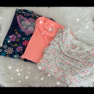 ☆ 3 Adorable Cat&Jack Tees ☆ Size 10-12 ☆
